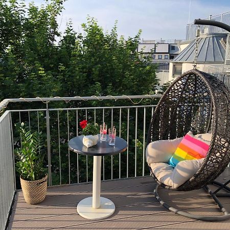 Stylish Rooms, Sunny Terrace In Vienna City Center Exterior photo