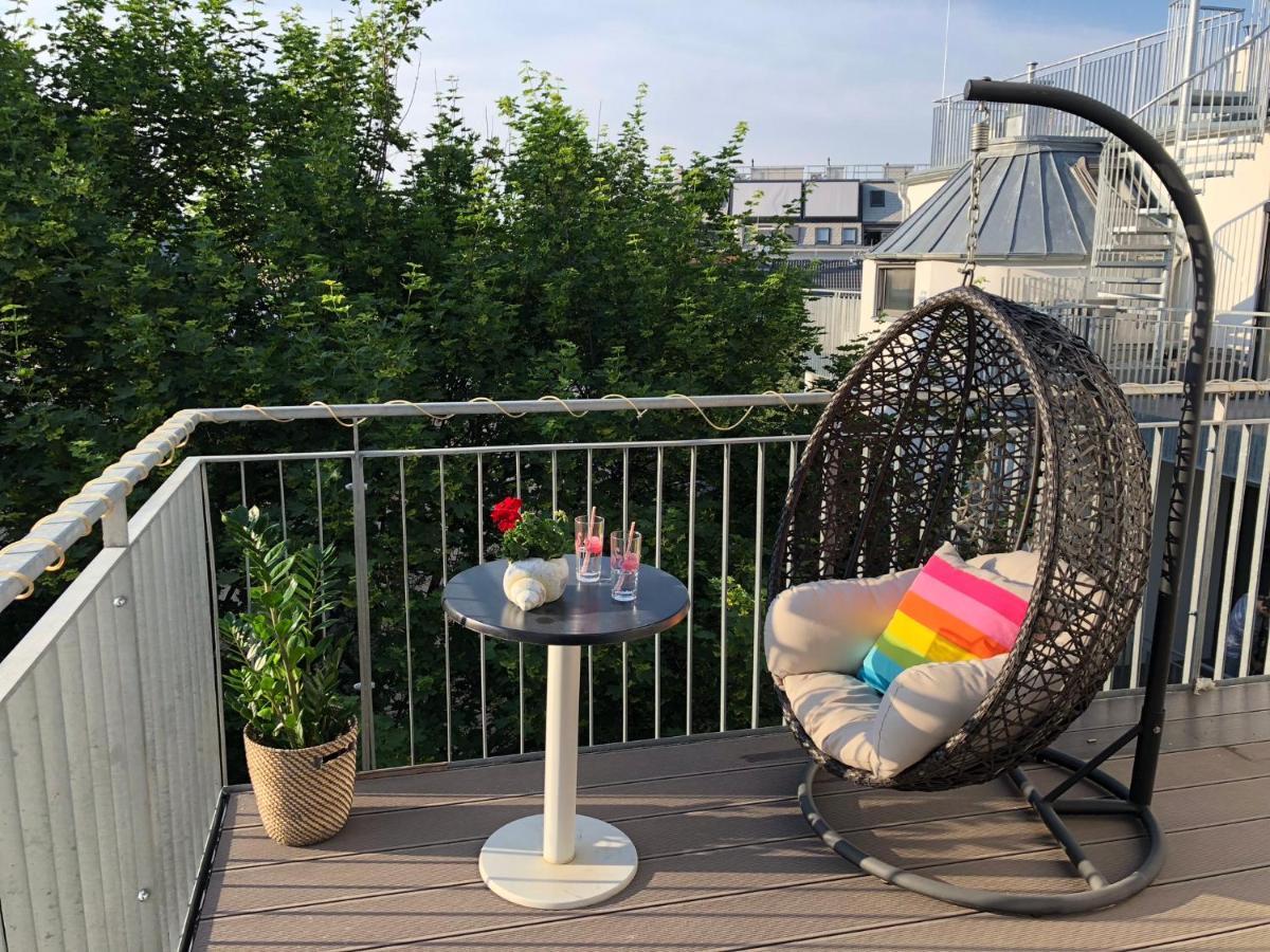 Stylish Rooms, Sunny Terrace In Vienna City Center Exterior photo